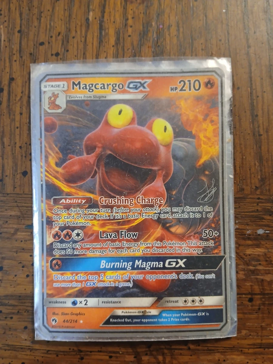 Magcargo GX 210 HP ポケモンカード Magcargo GX Pokemon Card Holo HP210 012/060 RR From Nintendo Japan