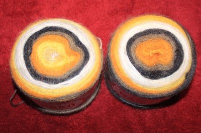 Nako Angora Luks Color Yarn Lot of 2 150g ea  Color 81908