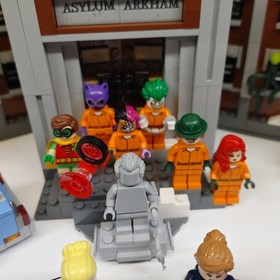Lego 70912 Arkham Asylum Batman Movie 100% Complete Instructions Box