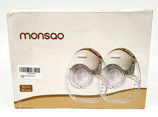 NEW Monsao BPA Free 3 Modes 12 Suction Levels Handsfree Breast Pump