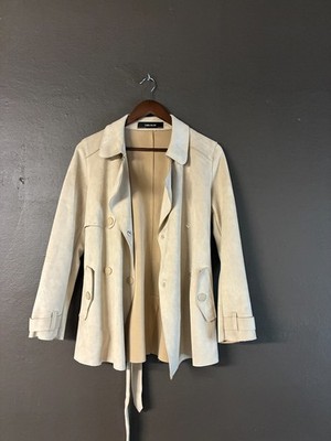 Zara Basic Beige Winter Jacket- Size S- RRP:$210.00