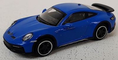 Minichamps NEW HO 1/87 Scale 2022 Porsche 911 DAKAR (992) in Shark Blue Finish