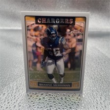 Topps 2006 Topps Chrome Shawne Merriman #39 San Diego Chargers Rookie Card. rookie card picture