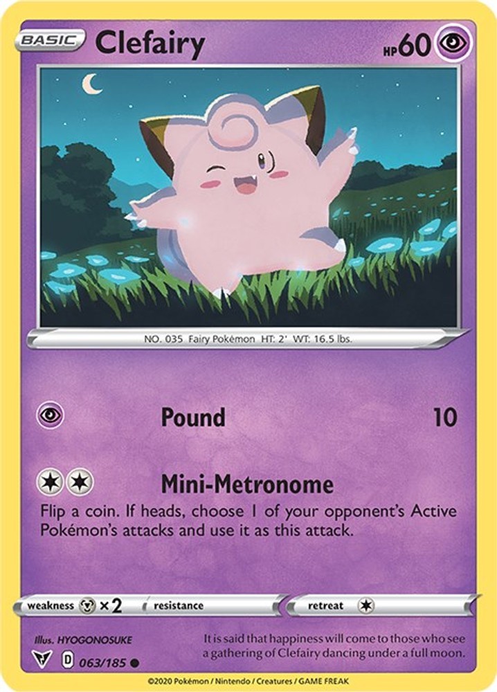 Clefairy [SWSH04 - 063/185] NM