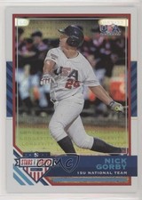 2017 Panini USA Baseball Stars & Stripes Longevity Holofoil 72/99 Nick Gorby fm0