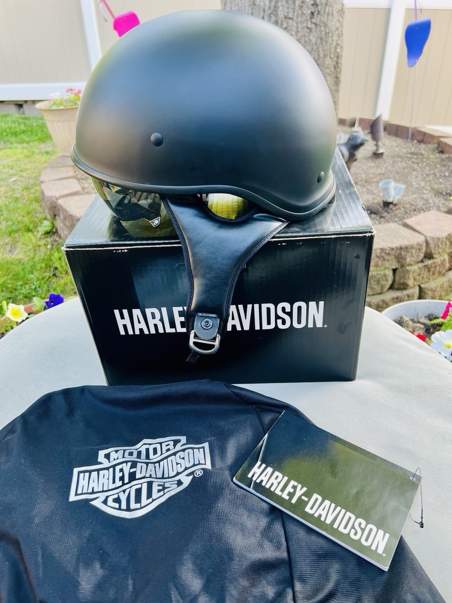 Harley-Davidson® Men's Curbside Sun Shield X06 Half Helmet/98240