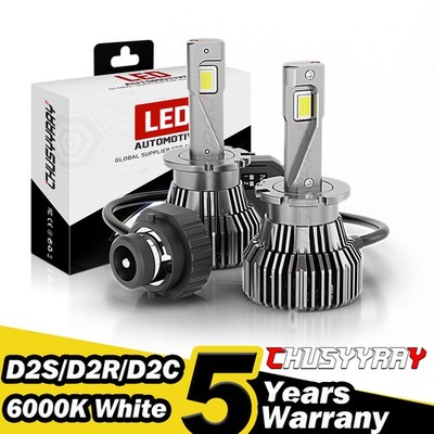 For Infiniti QX60 QX70 Q40 Q60 QX80 QX56 D2S LED Xenon Headlight Bulb Hi Lo Beam