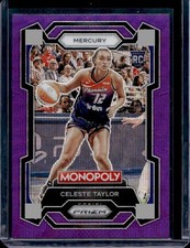 2024 Panini Prizm WNBA Monopoly - Celeste Taylor #66 Purple Wave