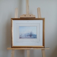 Scarborough LTD ED 719/5000 Print JMW Turner Mounted Framed Tate Gallery 