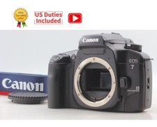 Top MINT w/ Strap Cap Canon EOS 7 ELAN 7E SLR 35mm Film Camera Body From JAPAN