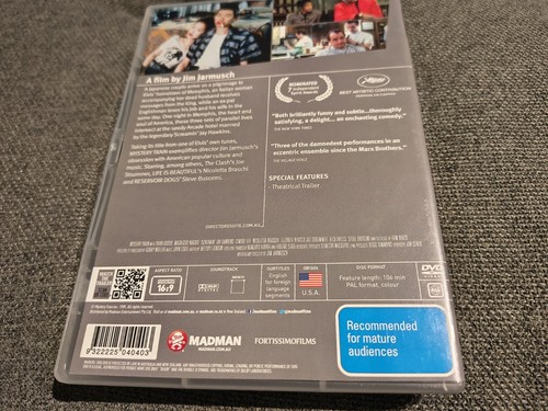 Mystery Train Jim Jarmusch DVD Region 4 VGC - Picture 2 of 3