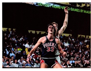 ALVAN ADAMS PHOENIX SUNS #33 NBA ROY 1976 autographed 8x10 photo w/COA