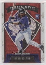2022 Panini Chronicles Crusade Ruby Wave Prizm 65/199 Ryan Vilade #11 0hw6
