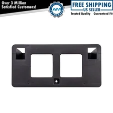 Front License Plate Bracket Black Fits 2003-2005 Honda Accord