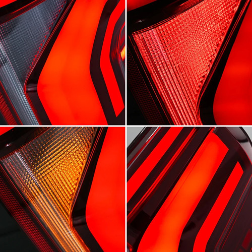 Rear Left & Right Side Smoked LED Tail Lights Assembly For 2020-2025 Ford F-150 - Picture 9 of 13