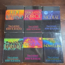 Left Behind Series Books 1-5 7 Hardcover Tim Lahaye and Jerry B Jenkins Good