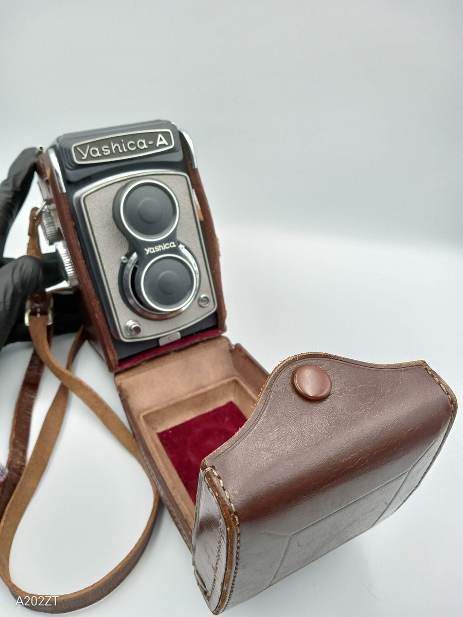 フィルムカメラ Yashica A 6x6 TLR Yashikor 80mm F3.5 RARE! Grey [Near MINT in Box] Yashica A 6x6 TLR Yashikor 80mm f3.5