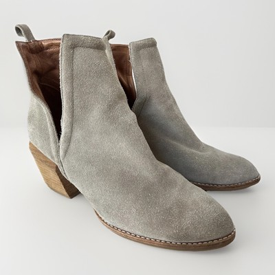#ad Jeffrey Campbell Orwell Side Slit Suede Ankle Boots Booties Shoes Women’s Size 9 $45.00