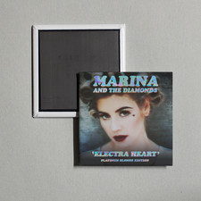 Marina - Electra Heart (Edición Rubia Platino Cubierta Álbum Armario Imán Nevera