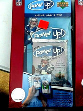 2004 UPPER DECK POWER UP PACK W/14 PAGE BINDER SEALED unopened TOM BRADY