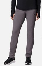 Columbia Active Fit Fleece Lined Pants Size XL New Women's City Grey