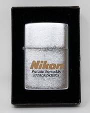 Zippo Lighter Vintage Nikon Cameras Photography In Box Bradford PA Authentic