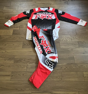 Fox Honda MX motocross top / jersey trousers kit
