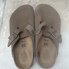 Birkenstock Boston Clogs Suede