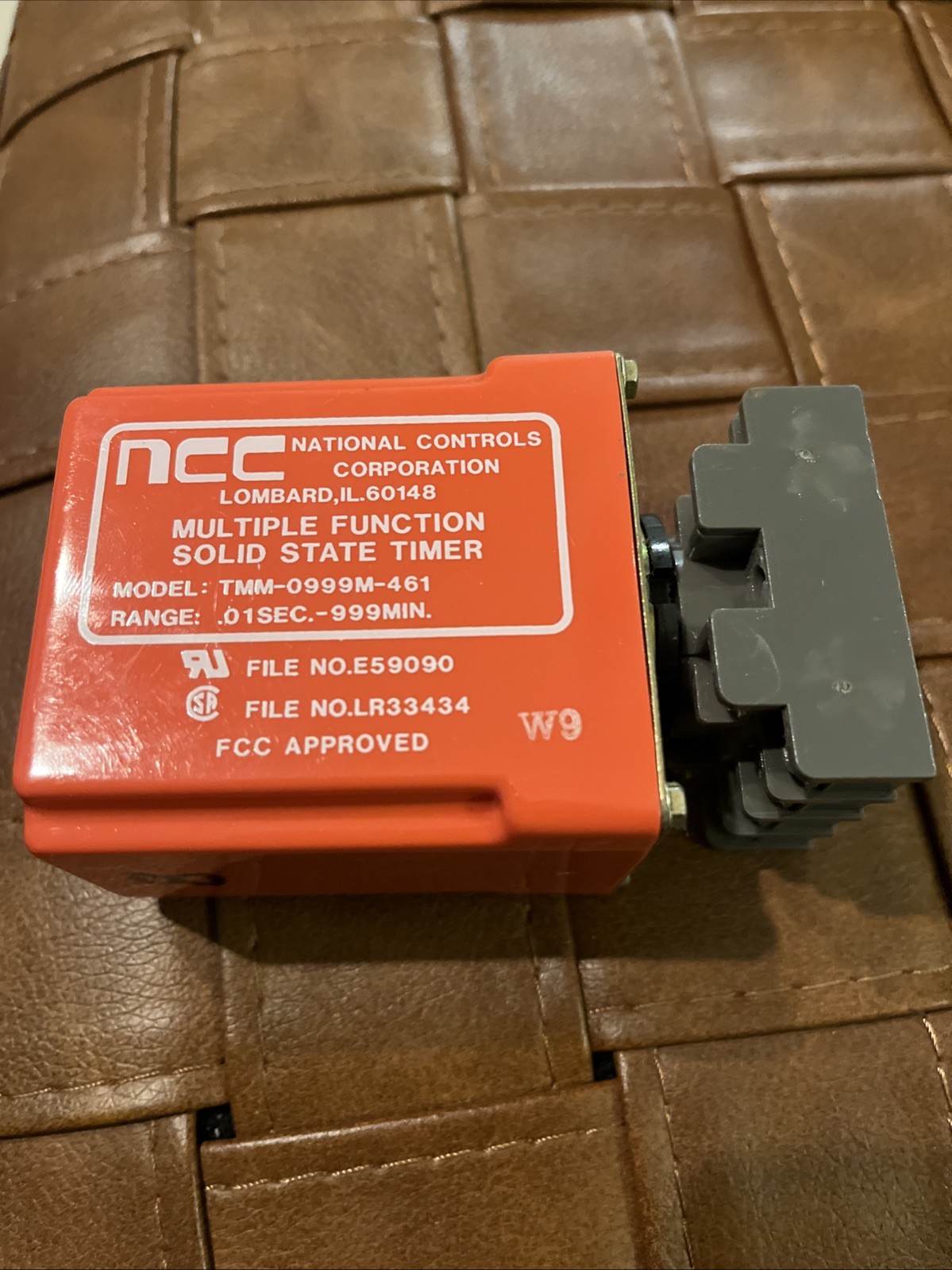 NCC TMM-0999M-461 Multiple Function Solid State Timer.