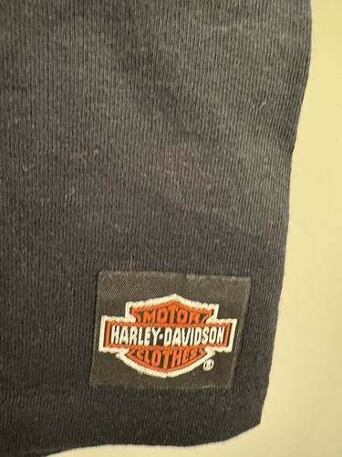 VTG 1989 Deadstock Harley Davidson Holoubek Dbl Side Shirt Single Stitch Sz M/L - Picture 5 of 8