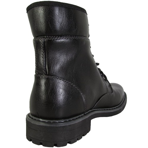 Steve Madden Hombres Nesbitt Botines con Cordones Zapatos, Negro, EE. UU. 8 - Imagen 3 de 3