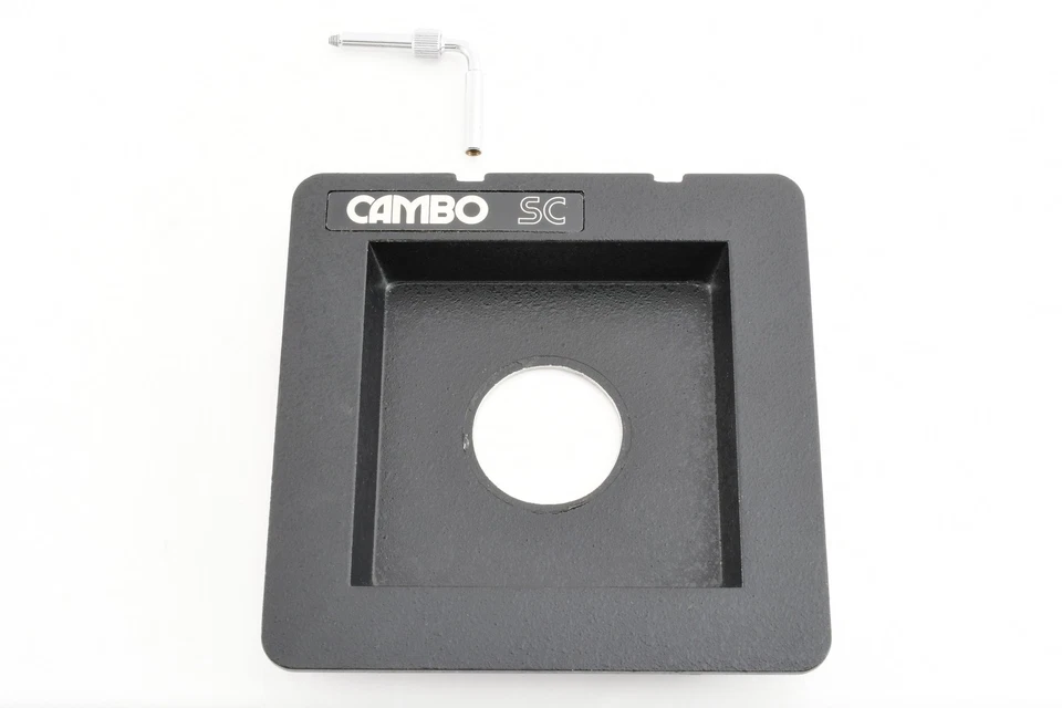 Rare Genuine Cambo 123x123mm #0 Hole Recessed Lens Board Ultima 23 35 From JAPAN - Image 2 of 4