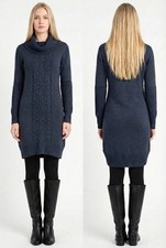 DKNY JEANS Gray Sweater Dress Size A