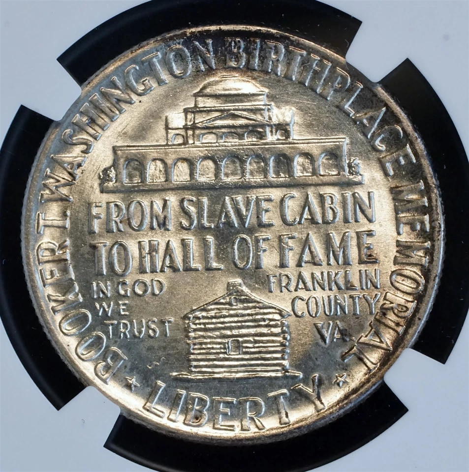 1948 Booker T. Washington Memorial Silver Half Dollar MS 65 NGC 50C US COIN - Image 4 of 4