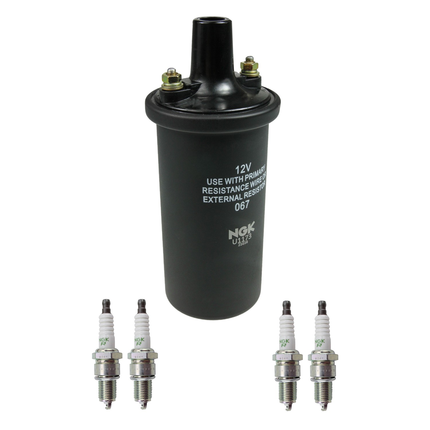 NGK Ignition Coil Kit For Mazda B2000 Fox Celica 720 Audi Fox