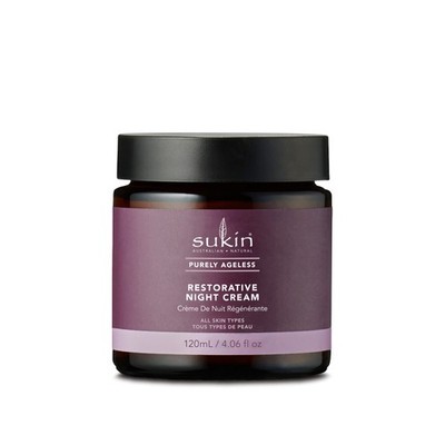 Sukin Purely Ageless Restorative Night Cream 120ml 120 ml (1er Pack), klar 