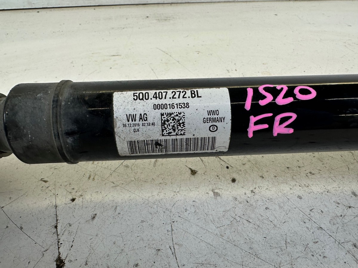 VW Golf R Right Front DSG Axle Shaft CV MK7 15-19 OEM 5Q0 407 272