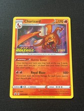 Pokemon Charizard Vivid Voltage Staff Prerelease Holo Rare Promo SWSH066 NM on eBay