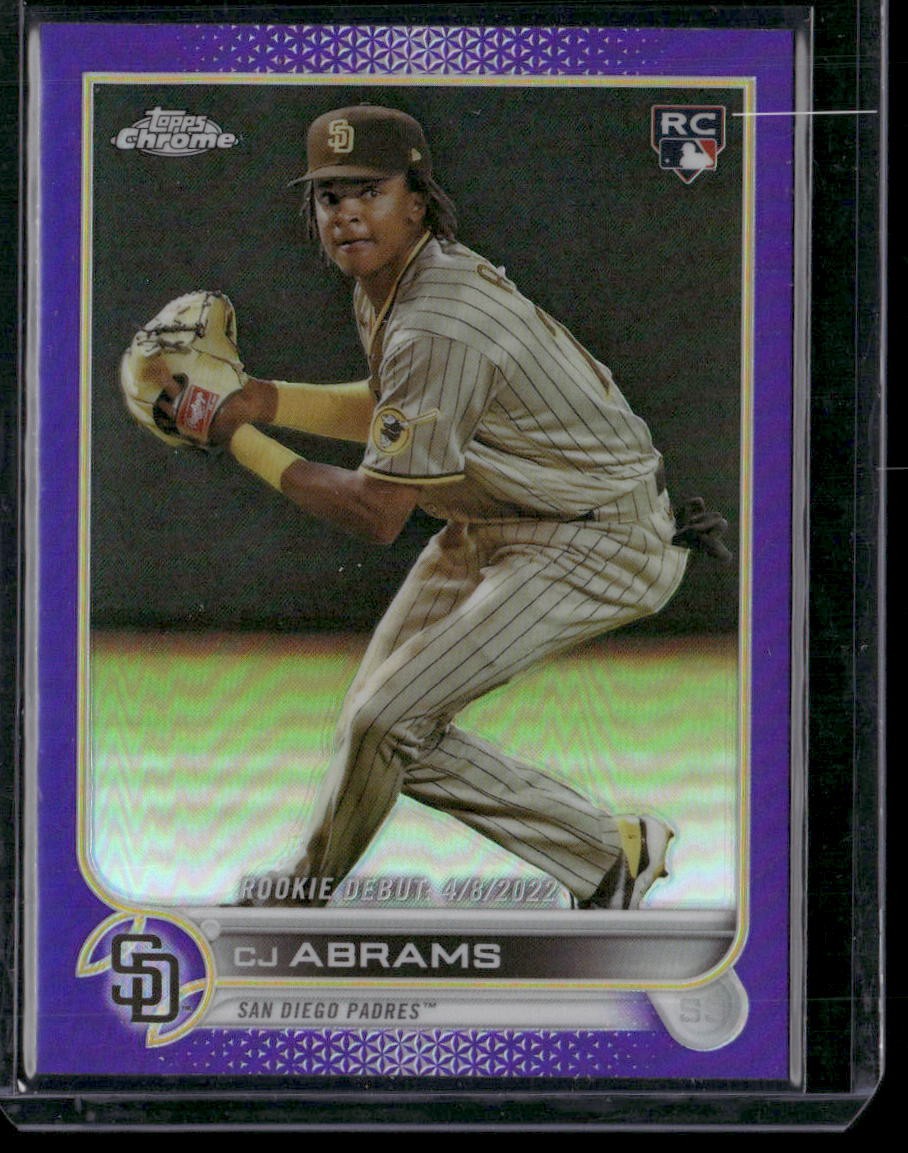 CJ Abrams 2022 Topps Chrome Update #USC102 San Diego Padres