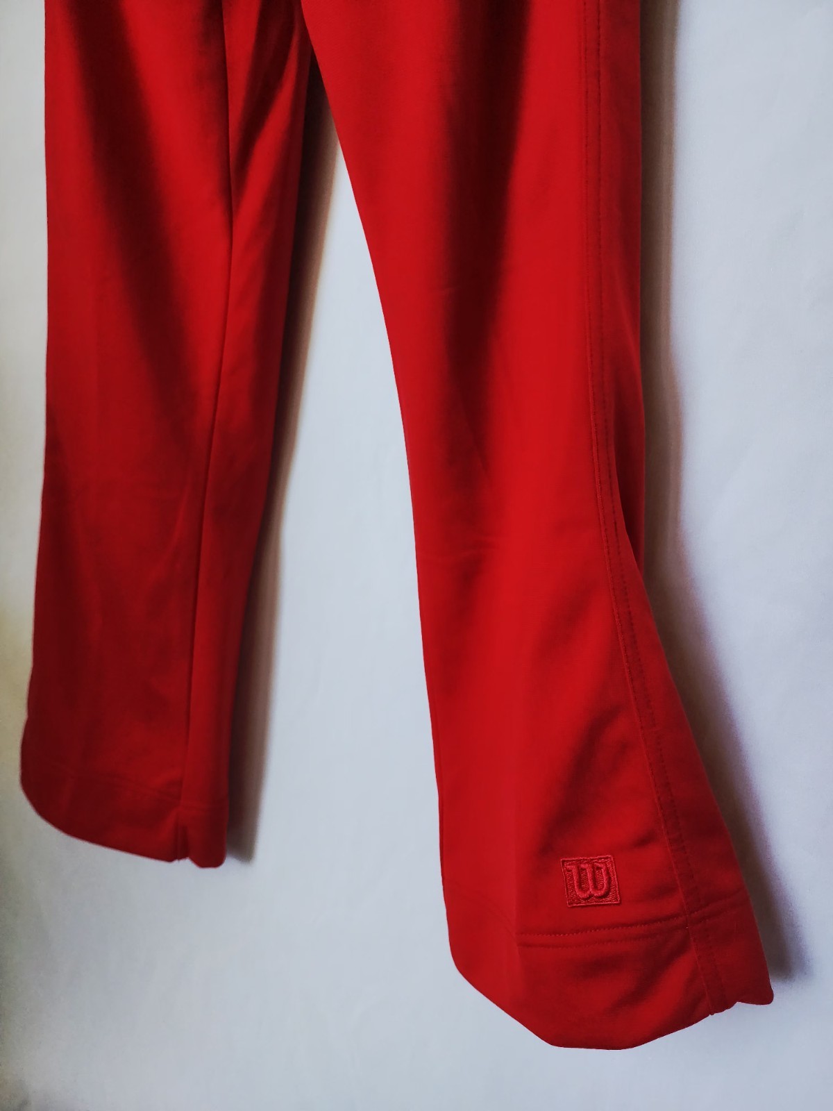 VINTAGE WILSON SPORT HOODIE AND PANT SET RED & BLACK MENS SIZE MEDIUM RARE FIND image 9