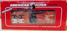 AMERICAN FLYER S-GAUGE NEW HAVEN BOX CAR 48322
