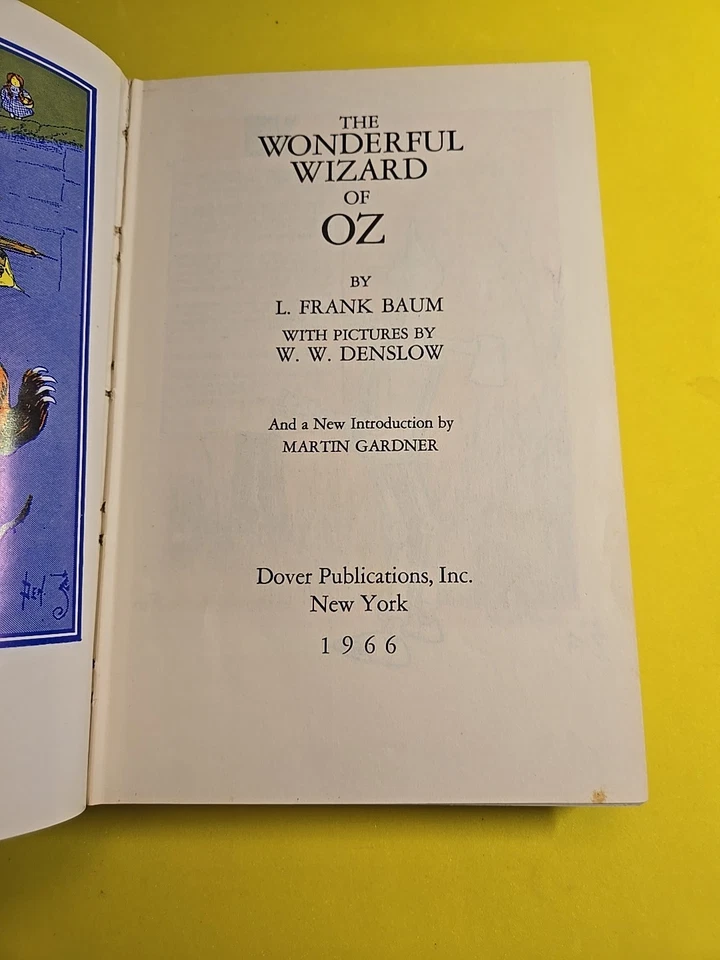 The Wounderful Wizard Of Oz & The Marvelous Land Of Oz,  Frank Baum Neill - Image 4 of 4