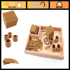 Montessori Math Beads - Educational Learning Toys for Kids, Number Skills Gift