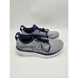 ASICS Gel-Nimbus 25 Mens 10.5 Running Shoes Grey Navy 1011B544 Wide Cushion‎ 1011B547_401_SB_FL_GLB_PNG_128  main image 3