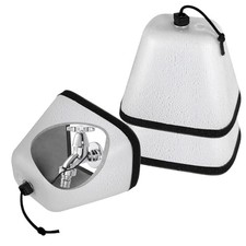 Outdoor Faucet Cover Pack - Foam Insulated Freeze Protector - 2 Pack