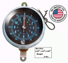 1966-67 Chevolet Chevelle El Camino Console Mounted Clock New Dii