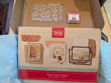 Stampin Up - Fall for Toile Paper Pumpkin Kit - with stamps and ink