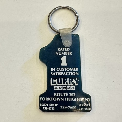 Curry Honda Route 202 Yorktown Heights, NY Automobile Car Dealership Keychain - Picture 2 of 3