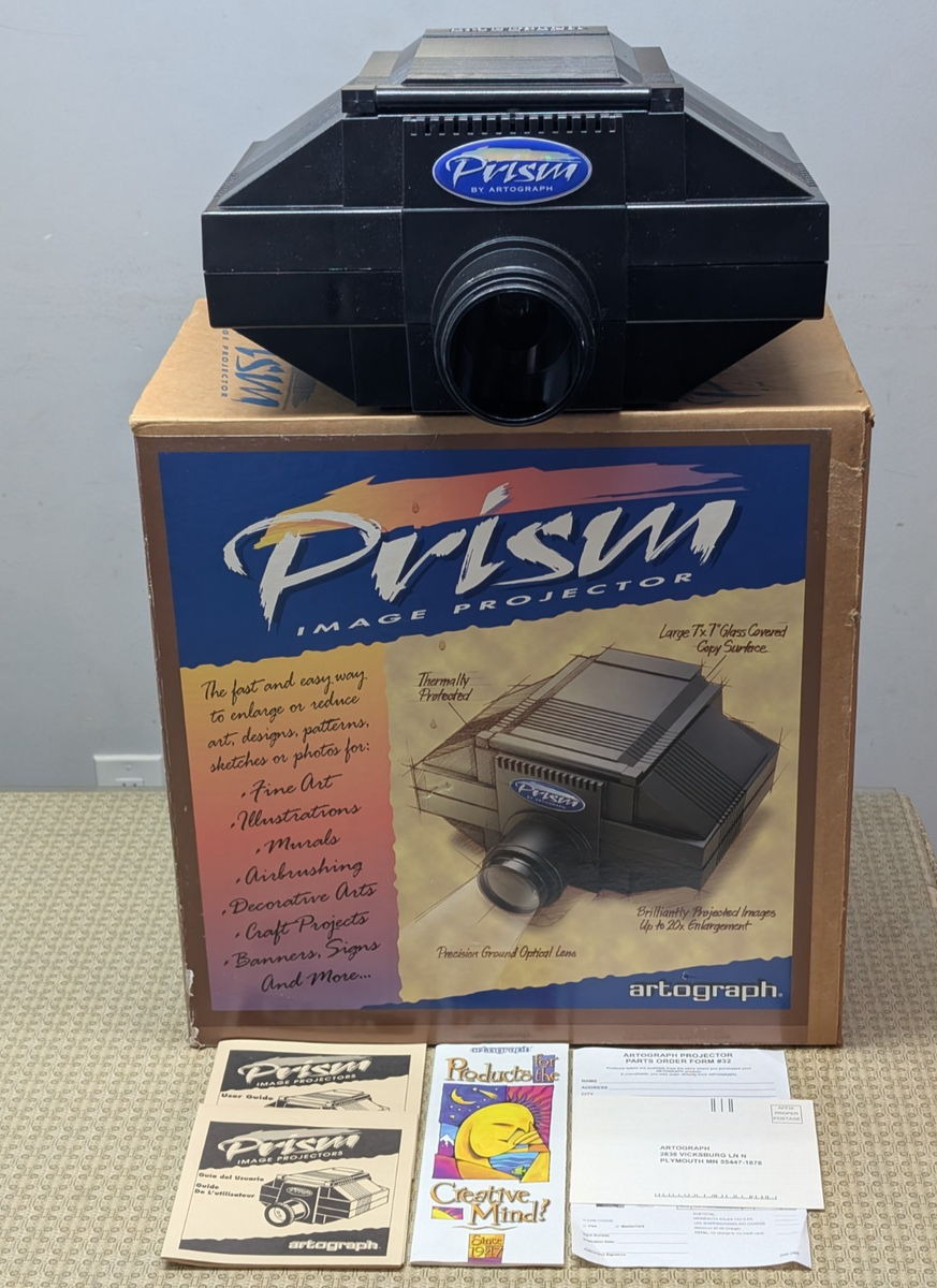 DAYaValue angle Projector 本体 Artograph Prism Art Projector 225-090 w Box Tested & Working