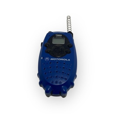   Motorola Talkabout T5100 2-Way Radio Cobalt Blue - Walkie-Talkie WORKS
